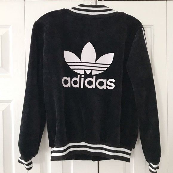 Adidas Classic 3-Stripes Jacket Black - Picture 2 of 4